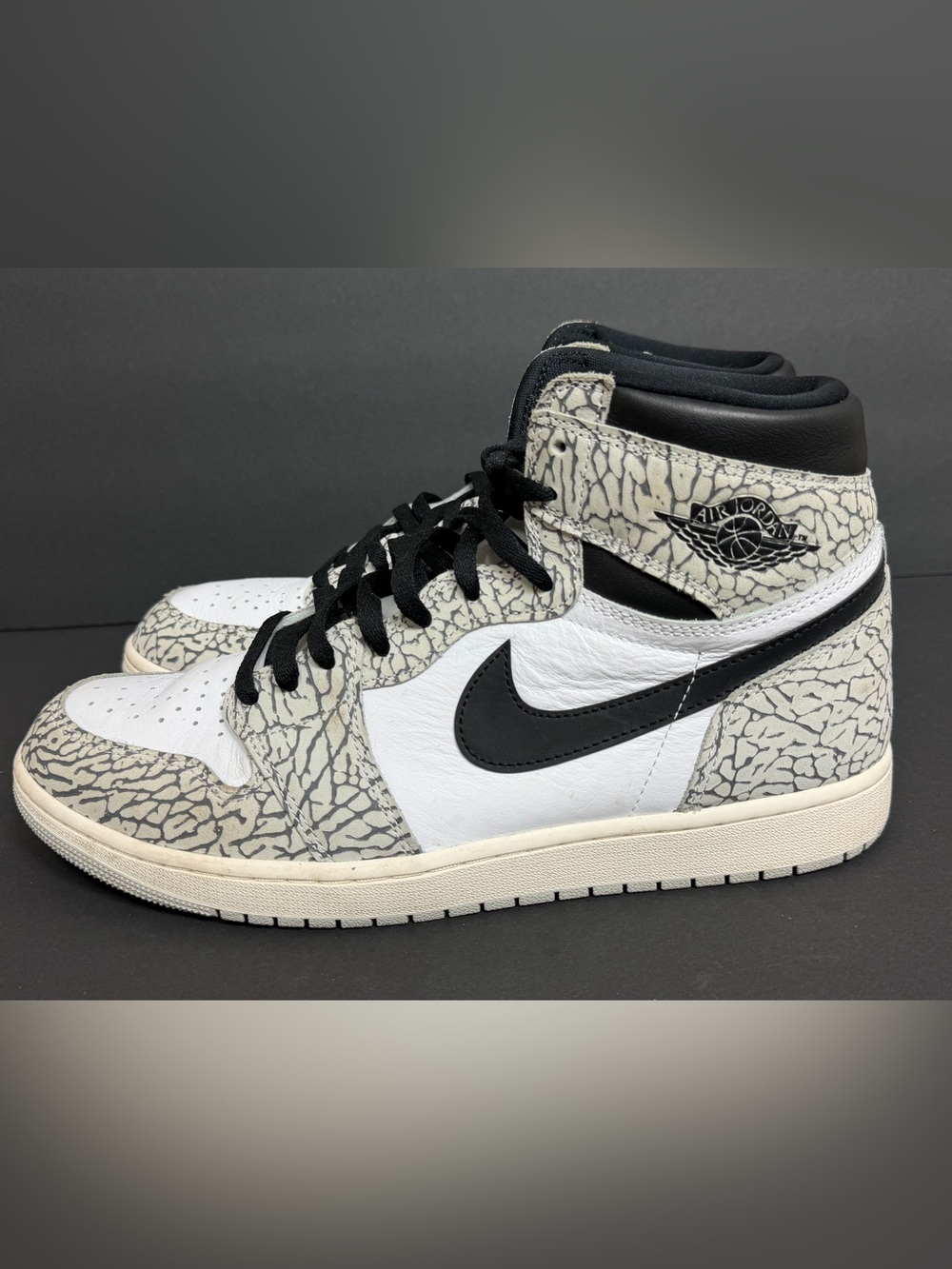 Air Jordan 1 Retro High OG "WHITE CEMENT" 2023 - Size 13 - DZ5485-052